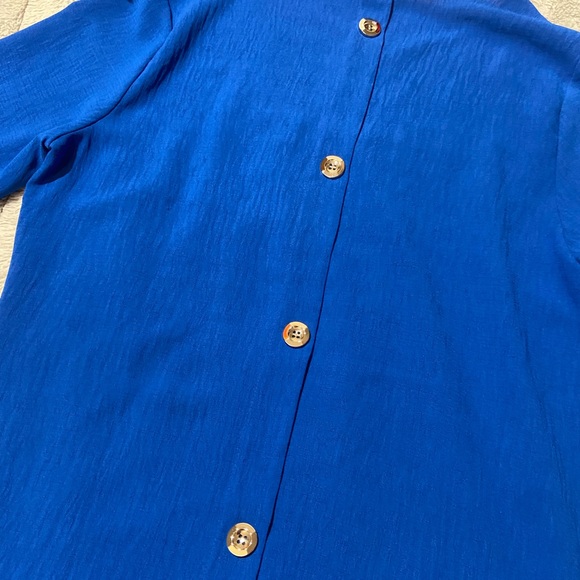 Gorgeous Royal Blue Blouse - Picture 4 of 8